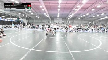 95 lbs Rr Rnd 2 - Adam Bachmann, Mat Assassins Gray vs Hudson Juarez, Ragin Raisins Concord ES