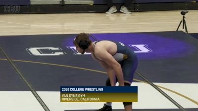 165 lbs Gabriel Schumm, California Baptist vs Evan Manzo, CSU Bakersfield