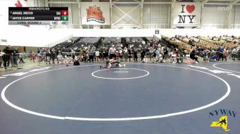 85 lbs Cons. Round 4 - Angel Recio, School Of Grappling vs Jayce Carter, Malone Youth Wrestling Club