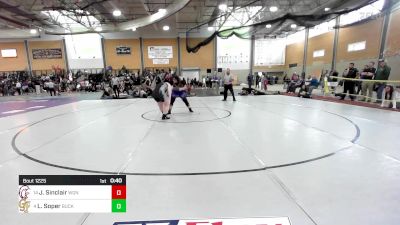 235 lbs Consi Of 4 - Jasmine Sinclair, Windham/GNG/Westbrook vs Lillian Soper, Bucksport