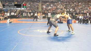 8A 215 lbs Quarterfinal - Darrell McIntyre, Laney vs Cole Harrison, Pinecrest High School