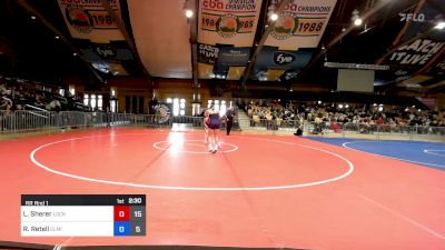 131 kg Rr Rnd 1 - Lily Sherer, Lock Haven vs Ragan Retell, Elmira College