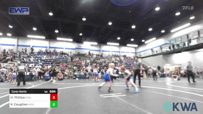 90/100 lbs Consolation - Harlyn Phillips, Noble Takedown Club vs Kaideson Coughlan, Noble Takedown Club