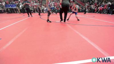 85 lbs Round Of 16 - Blake Holzbaugh, Team Guthrie Wrestling vs Kamden Burk, Morrison Takedown Club