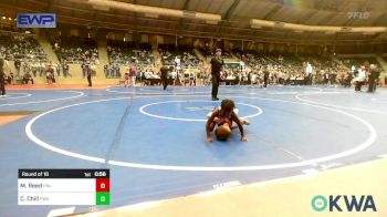 52 lbs Round Of 16 - Maddox Reed, Pin-King All Stars vs Chance Chill, Perry Wrestling Academy