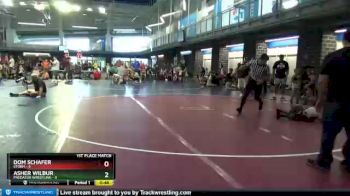 45 lbs Finals (2 Team) - Dom Schafer, Storm vs Asher Wilbur, Predator Wrestling