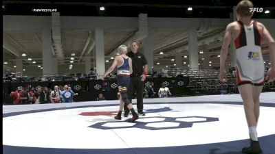 U15 GR - 48 lbs Champ. Round 2 - Mick Dobbs, Interior Grappling Academy vs Jaxten Bowler, Champions Wrestling Club