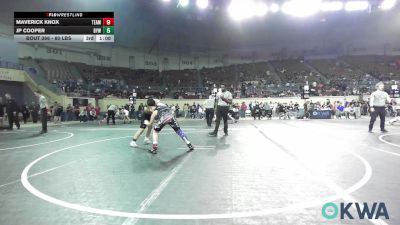 120 lbs Consolation - Cooper Couch, Grove Takedown Club vs Israel Garcia, OKC Saints Wrestling