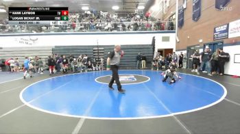 80 lbs Champ. Round 2 - Logan McKay Jr., Fighting Squirrels Wrestling Club vs Hank Laymon, TW Wrestling