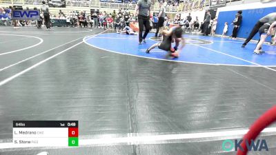 64 lbs Consi Of 4 - Liam Medrano, Cowboy Wrestling Club vs Slade Stone, Piedmont