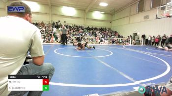 98 lbs Rr Rnd 2 - Mylz Oft, Sallisaw Takedown Club vs Kannon Guillet, Pocola Youth Wrestling