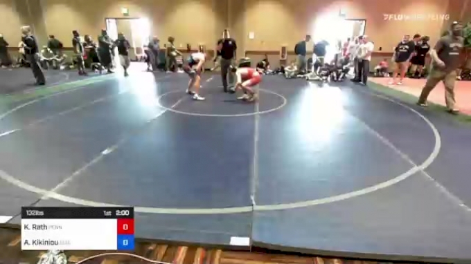 132 lbs Consi Of 8 #2 - Kollin Rath, Pennsylvania vs Aliaksandr ...