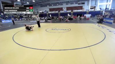 132 lbs Round 2 (3 Team) - Luke Anderson, Massapequa vs Nicholas Delardi, Sachem North