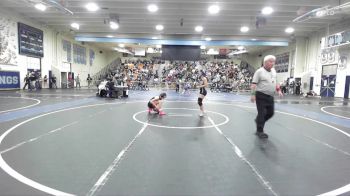 110 lbs Champ. Round 1 - Alyssa Kim, Woodbridge vs Rachel Sierra, Canyon Springs