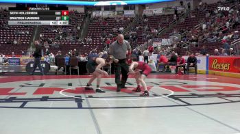 107 lbs Preliminaries - Seth Hollermen, Franklin vs Brayden Hanning, Jefferson-Morgan