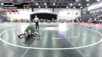 285 lbs Quarterfinal - Samuel Bertin, Campbellsville (Ky.) vs Ryan Krimpelbein, Life NCWA