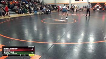 G-8 lbs Round 1 - Sofiya Pollard, Urbandale vs Emma York, Cedar Rapids Jefferson