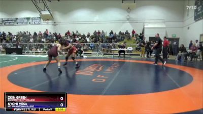 160 lbs Cons. Round 4 - Zion Green, Sacramento City College vs Nyomi Mesa, Mt. San Antonio College