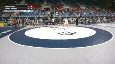 165 lbs Champ. Rd Of 128 - Hank Weller, New York vs Corbin Bissett, Ohio