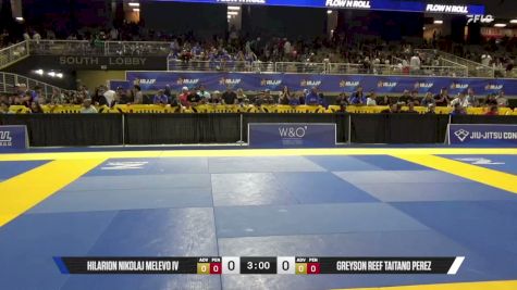 Hilarion Nikolaj Melevo IV vs Greyson Reef Taitano Perez 2026 Pan Kids Jiu-Jitsu IBJJF Championship