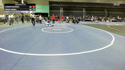 106 lbs Consi Of 64 #2 - Larson Mansell, Stansbury vs Keian Linnell, Stansbury