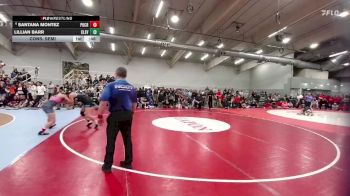 130 lbs Cons. Semi - Santana Montez, Pueblo Central vs Lillian Barr, Cleveland