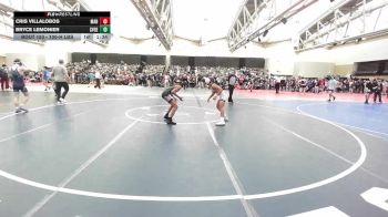 100-H lbs Quarterfinal - Cris Villalobos, Manville vs Bryce LeMonier, Savage Wrestling
