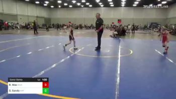 61 lbs Consolation - Rylen Wax, Ohio Crazy Goats vs Dakota Sandy, Mat Assassins Wrestling Club