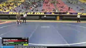 184 lbs Cons. Semi - Dylan Connell, Unattached vs DeMichael Franklin, Iowa State