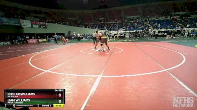 5A-285 lbs Cons. Round 1 - Liam Williams, Mountain View vs Ross McWilliams, Milwaukie