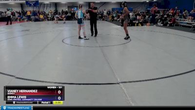 101 lbs Round 1 - Vianey Hernandez, Quincy vs Emma Lewis, Iowa Central Community College