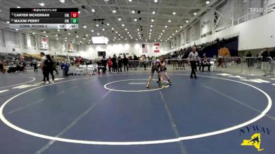 106 lbs Cons. Round 5 - Maxim Perry, Club Not Listed vs Carter McKernan, Club Not Listed
