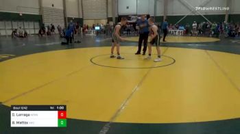 119 lbs Consolation - Dominick Larraga, Nebraska Wrestling Academy vs Brody Mattox, YWC