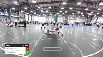 106 lbs Consi Of 8 #1 - Brice Bearchum, CA vs Ethan Michaels, NJ