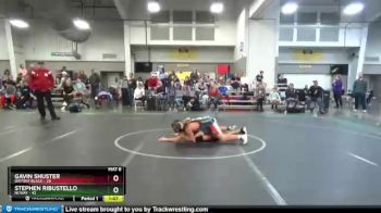 140 lbs Round 2 (6 Team) - Stephen Ribustello, NCWAY vs Gavin Shuster, Daytrip Black