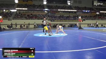 125 lbs 3rd Place Match - Jaxson Rohman, Augustana (SD) vs Trevon Gray, Pitt-Johnstown