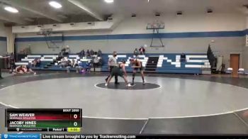 197 lbs Round 3 - Jacoby Hines, Nebraska Wesleyan vs Sam Weaver, Nebraska Wesleyan