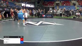 285 lbs Rnd Of 32 - David Finch, Oregon vs Brayden Hill, Kansas