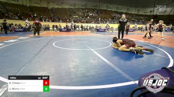 110 lbs Consi Of 16 #2 - Brett Chase, Bridge Creek Youth Wrestling vs Jakari Murry, Team Of Hard Knox