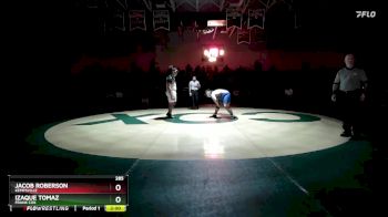 285 lbs 1st Place Match - Izaque Tomaz, Frank Cox vs Jacob Roberson, Kempsville