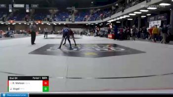132 lbs Champ. Round 1 - Ramez Watson, Pekin vs Jacob Vogel, Petersburg Porta