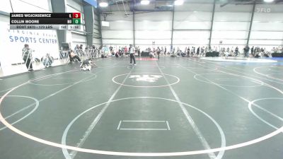 170 lbs Round Of 32 - James Wojcikiewicz, IL vs Collin Moore, MO