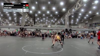 126 lbs Finals (2 Team) - Isaiah May, The Plumbers vs JJ Kolokowsk, Pirates WC