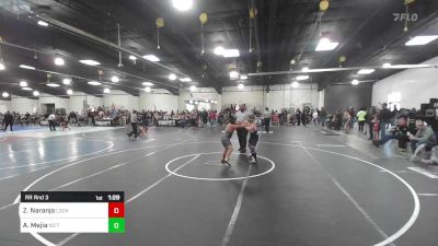 121 lbs Rr Rnd 3 - Zayden Naranjo, Lockjaw WC vs Avery Mejia, No Team