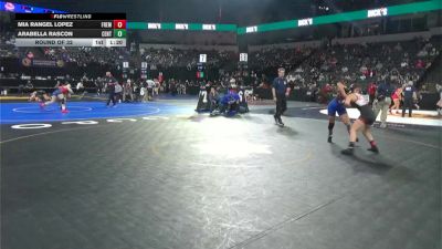 120 lbs Round Of 32 - Mia Rangel Lopez, Fremont (Sunnyvale) (CC) vs Arabella Rascon, Central Union (SD)