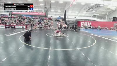 207 lbs Round 1 (12 Team) - Lindsay Laws, Lock Haven University vs Talisha Lewis, Felician