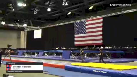 Brenden Mickelsen - Tumbling, DeVeau's - 2021 USA Gymnastics Championships