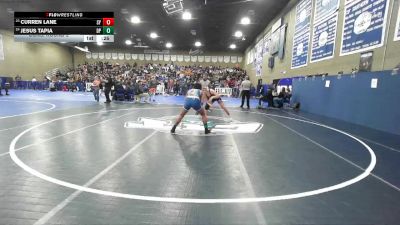 138 lbs Cons. Round 2 - Curren Lane, Santa Ynez vs Jesus Tapia, Dos Palos