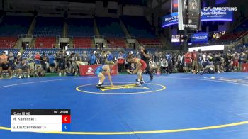 120 lbs Cons 16 #2 - Mikey Kaminski, Illinois vs Garett Lautzenheiser, Ohio