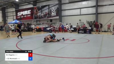 74 kg Consi Of 64 #2 - Wyatt Higgins, Grizzly Wrestling Club vs Brett McIntosh, Wyoming Wrestling Reg Training Ctr